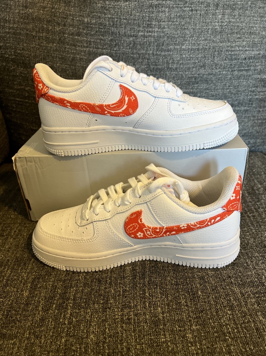 ウィメンズ Nike Air Force 1 Low Orange Paisley RARE SIZE 5 Womens Nike Air Force 1 Low Orange Paisley 2022