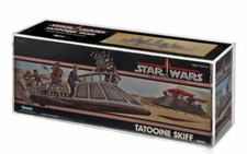 1 x GW Acrylic Display Case (0nly) - Star Wars POTF Tatooine Skiff MIB (AVC-022)