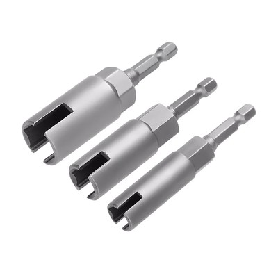 3 Stück Power Wing Nut Driver Hakenbohrer Steckschlüssel Werkzeug 1/4'' Schaft
