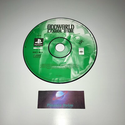 Oddworld : L'Exode D'Abe – PS1 Complet, Version Française, Bon état