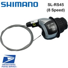 Shimano RevoShift SL-RS45 8 Speed MTB Bicycle Twist Grip Shifter Lever RS45