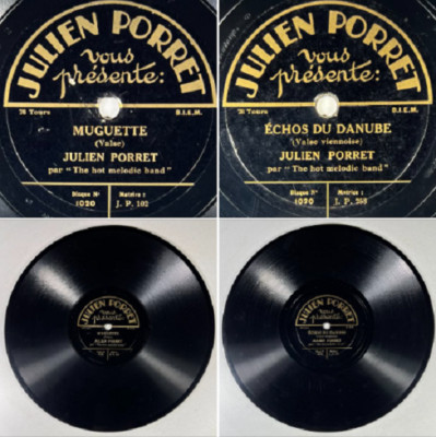 Julien Porret: Maiglöckchen / Echos der Donau 78 U/min EUROJAZZ PLATTE Nr. 1020