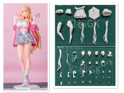 Anime Viper 1/7 Unpainted GK Models Figures Unassembled Resin Garage Kits 23cmH