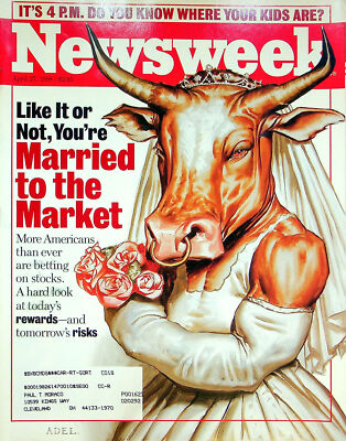 Newsweek Magazine April 27 1998 Bull Market Marriage Married Pol Pot Death