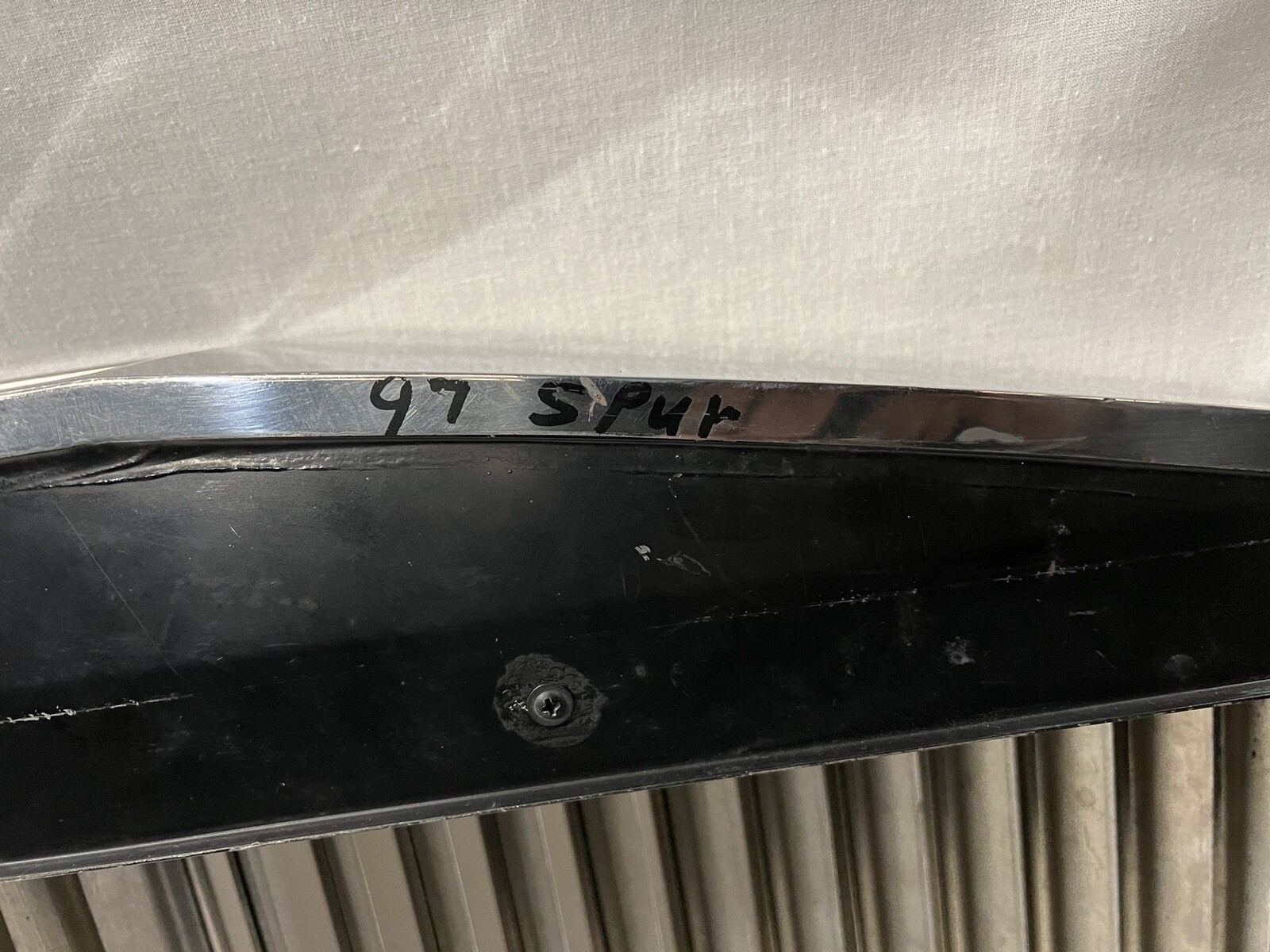 96-99 Rolls Royce Silver Spur Grille Disappear Lady Small Ripple In Vane See Pic