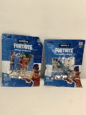 Fortnite Keychain Lot Series 3 Alpine Ace Sun Strider Epic Games PMI Kids