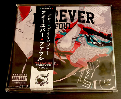 PRO DILLINGER Forever Foul CD + Obi #17/50 Snotty Mickey Diamond