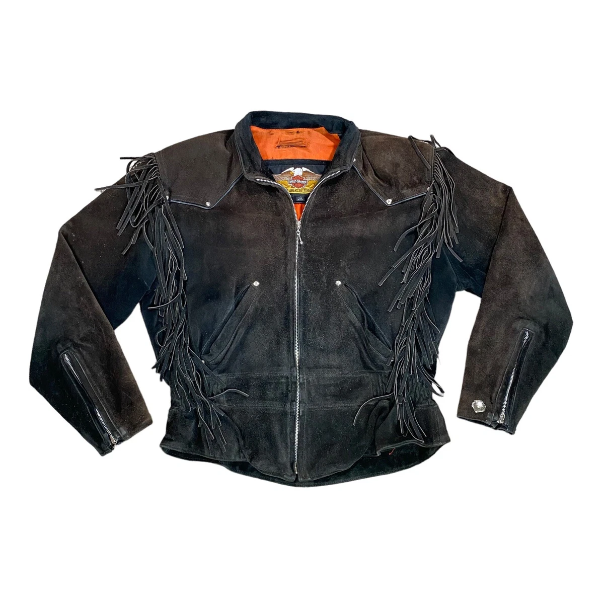 Harley davidson deals suede jacket