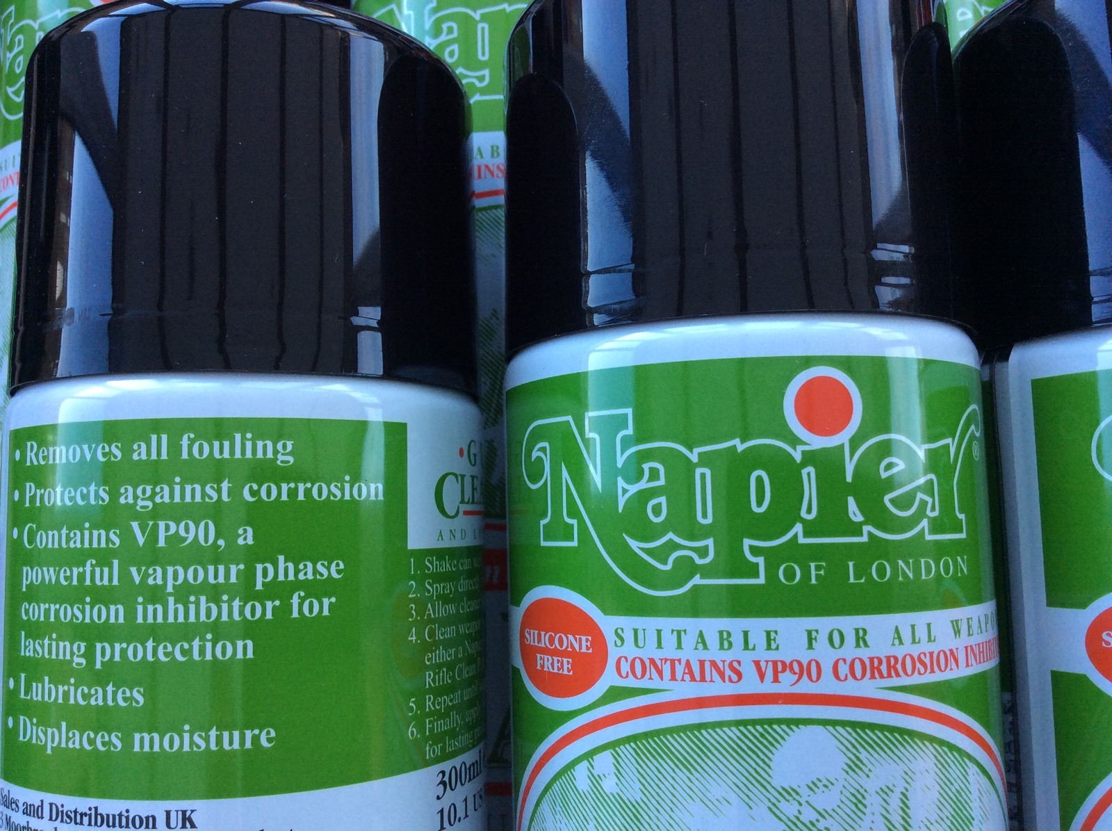 SALE Napier Gun Cleaner Lubricant 300ml VP90 Protection All Guns
