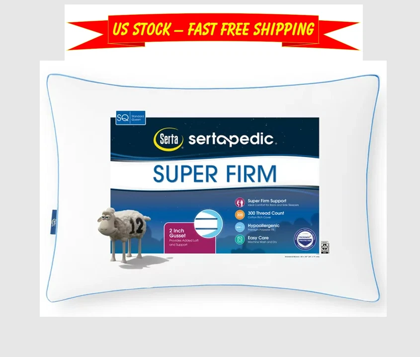 Sertapedic super firm pillow outlet