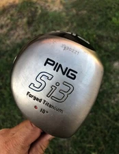 Ping S i3 Titanium Regular Flex 10* Driver Right Handed Golf Club with Cover
