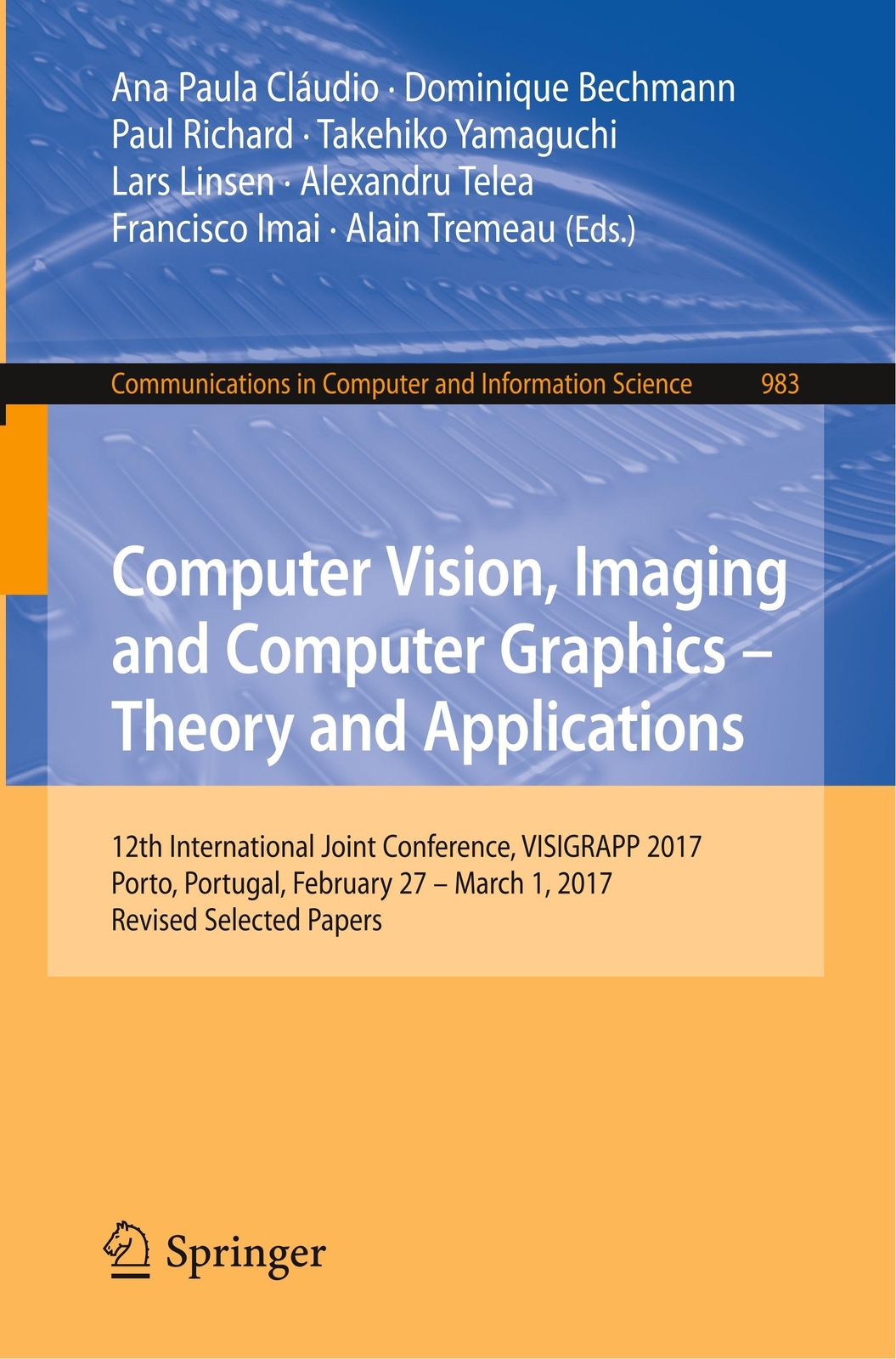 Thumbnail - Computer Vision, Imaging And Computer Graphics ¿ Theory And