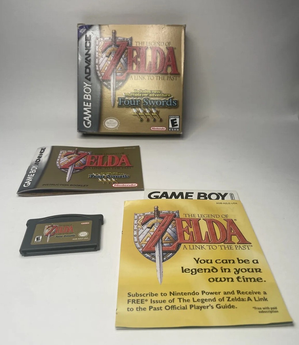 The Legend of ZELDA A Link to the Past Four Swords Gameboy Advance The Legend of ZELDA A Link to the Past Four Swords Gameboy Advance