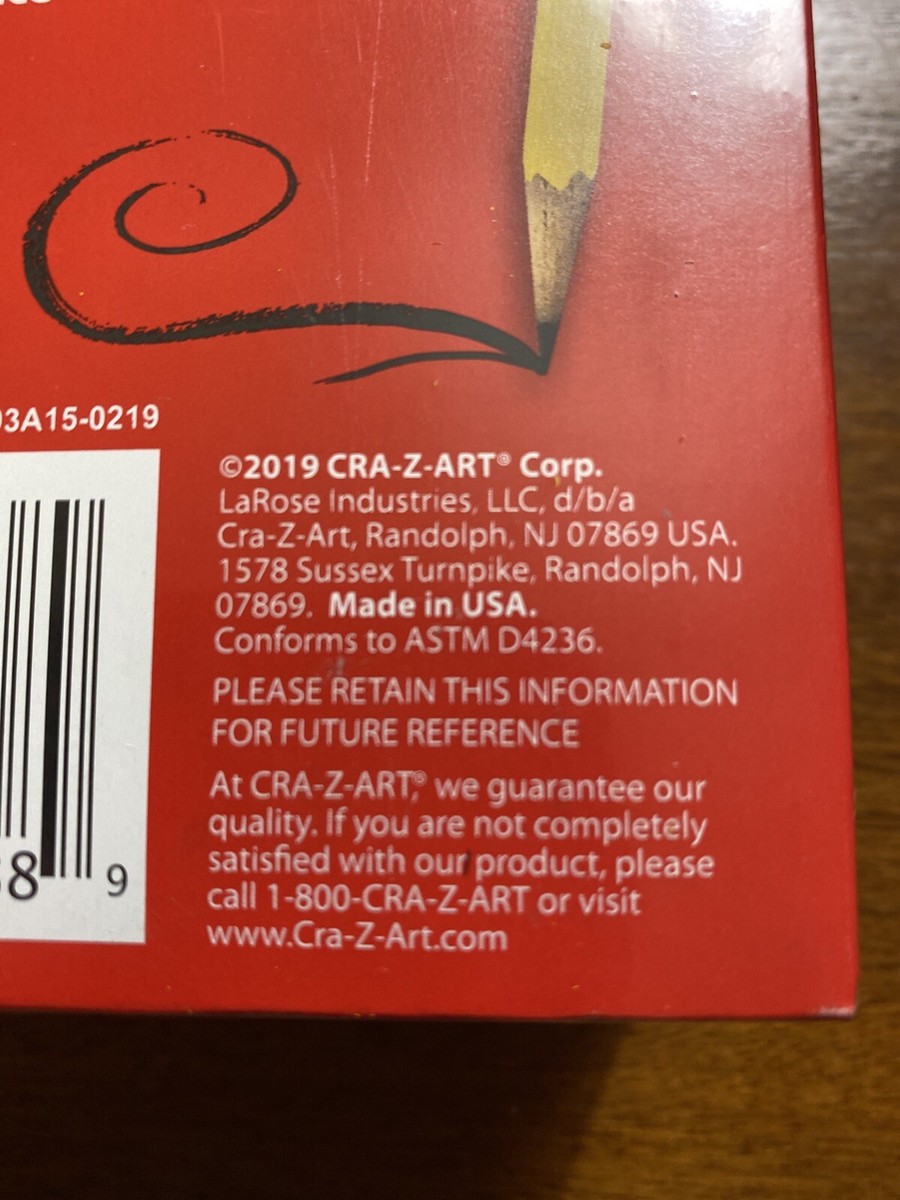 絶版レアモデル❗️新品未開封、CRAZY PENCIL2個セット Cra-Z-Art No. 2HB Yellow School Pencils, Real Wood with