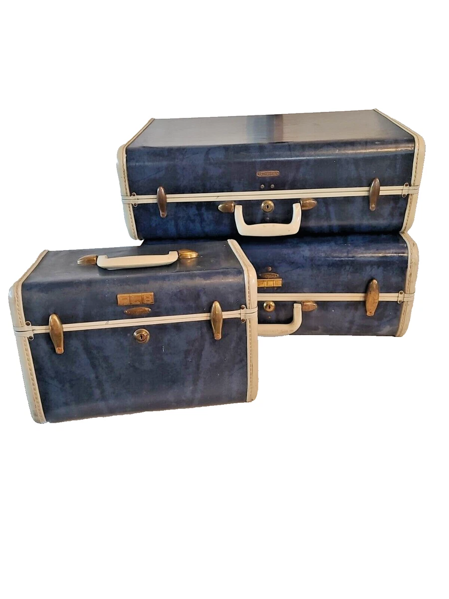 1950s 复古行李箱套装| eBay