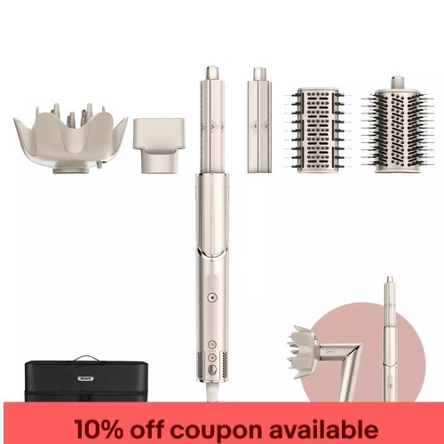 Shark FlexStyle 5-in-1 Air Styler & Hair Dryer - Refurbished [HD440SLUK] Stone