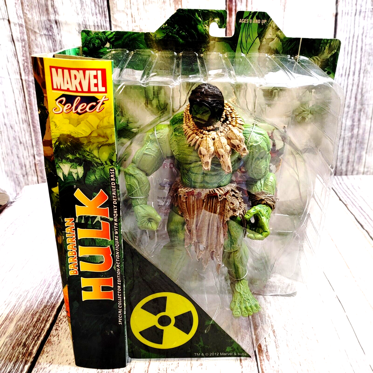 Marvel Diamond Select Barbarian Hulk 2012, 10 Inch Action Factory  Sealed