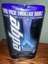 Edge Extra Moisturizing Shave Gel Men with Vit. E Twin Pack 7oz ea Discontinued