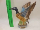 1974 Ski Country whiskey decanter  7" bluewinged teal duck bird  figurine