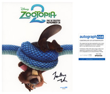 Fortune Feimster ‘Zootopia 2’ Signed 8x10 Photo 'Nibbles Maplestick' ACOA