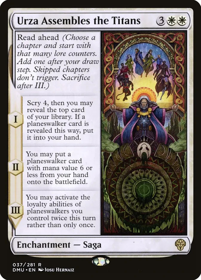 Urza Assembles the Titans Dominaria United Regular