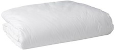 Premium 100 Cotton Duvet Comforter Protector - Jumbo Queen Size - 96" x 92" ...