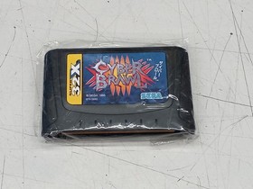 Sega Cyber Brawl Super 32X Genesis Mega Drive Fighting Game Japan Import Tested