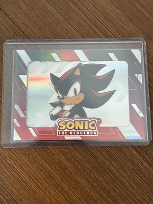 Cybercel Sonic The Hedgehog Series 1 - Shadow Super Rare 3D Art Cel 1st Edition