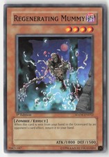 Yugioh - Regenerating Mummy SDZW-EN012 1st Edition - Structure Deck: Zombie Worl
