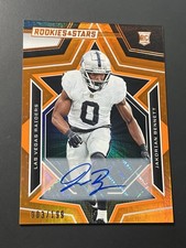 Panini 2023 Rookies & Stars Jakorian Bennett #147 Orange Autograph Rookie /199