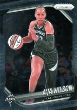  	A'JA WILSON 2025 Panini Prizm WNBA Card #76 Las Vegas Aces WNBA