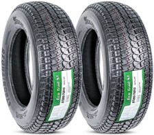 2-pack Trailer Tires St20575d15 20575d15 Deep Tread Lrc Dot Approved