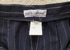 Dolce Gabbana Flannel Pants Size IT 46 Blue Braided Stripe MOD. X631 / 3918 — photo 8