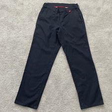 Bulwark Flame Resistant IQ Series Navy Blue Work Pants Jeans 32x32