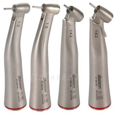 Dental Electric Handpiece 1:5 1:4.2 Contra Angle 45° Surgical Fiber Optic LED