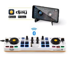 Hercules DJControl Mix Wireless Double Deck Controller w/ Bluetooth