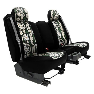 For Dodge D50 79-82 Hawaiian 1st Row Surf City Green w Black Custom Seat Cover
