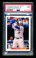 2020 TOPPS TRANSCENDENT VLADIMIR GUERRERO 1992 RETRO VARIATION #/50 PSA 9 POP 1!