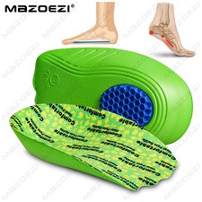 Half Orthopedic Insole Foot Heel Spurs Pain Relief Cushion Support Massager Soft