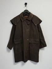 Burke Wills vintage wax waxed cotton short weatherall jacket Size M Men’s