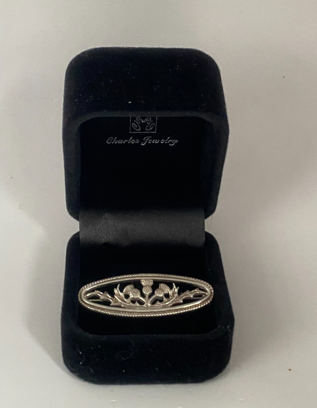 Vintage c1970 Solid Silver Designer Scottish This… - image 2