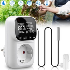 230V Thermostat Steckdose Temperaturregler Temperaturschalter Timer für Aquarium