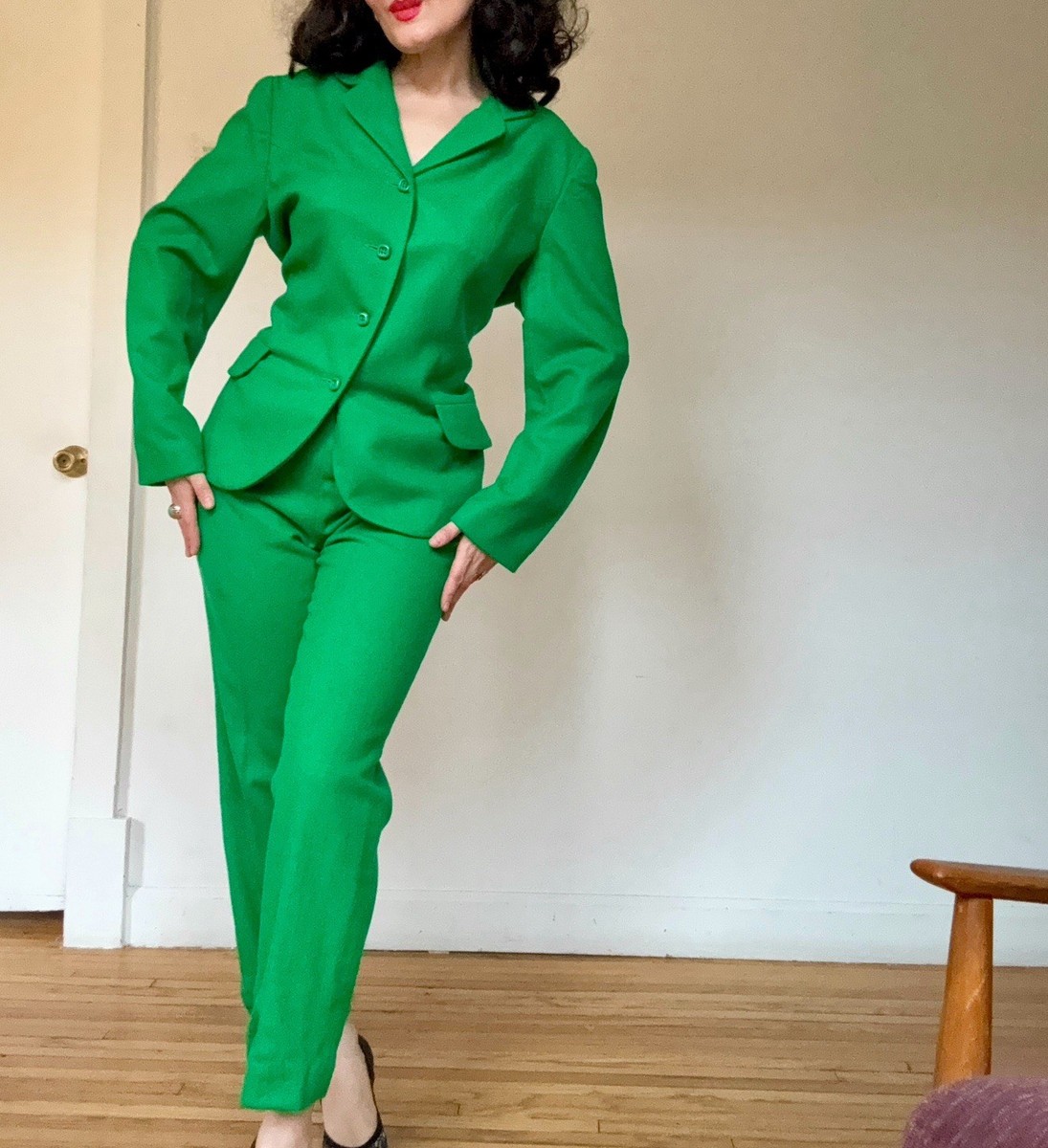 60s cigarette pants Vintage 50s 60s Green Cigarette Pants Skirt Suit Set 1960s Retro Glam Pinup