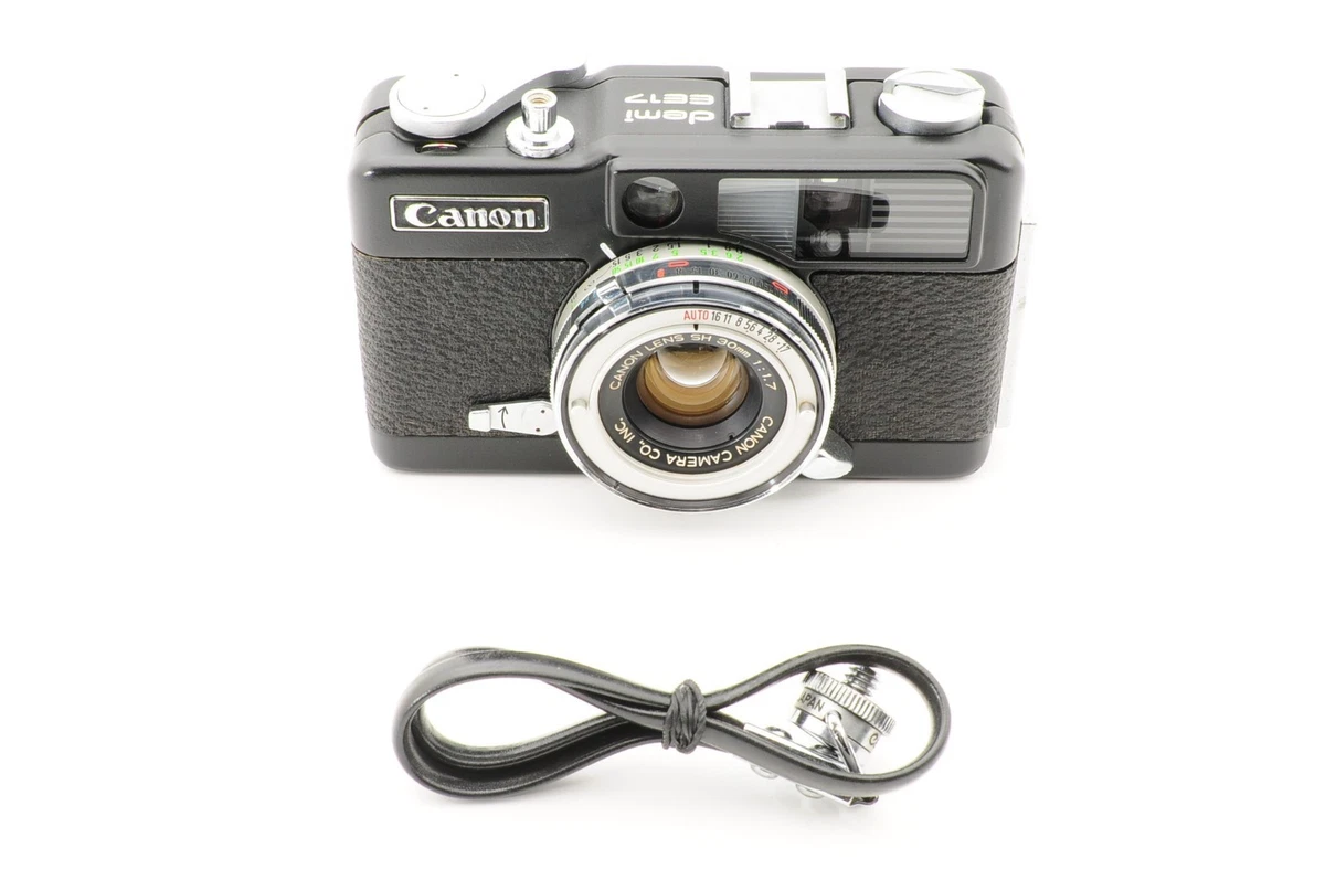 [並品]キヤノン Canon Demi EE17 Point&Shoot Preços baixos em Câmeras de filme Canon Demi | eBay