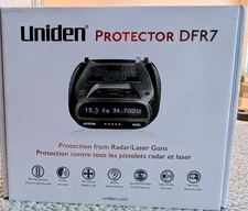 Uniden DFR7 Protector Long Range Wide Band Laser/Radar Detector GPS OLED Display
