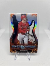 2026 Bowman Chrome Power Chords Mike Trout #PC-24 Chrome Die cut