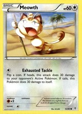 Meowth Common Generations 53/83 NM
