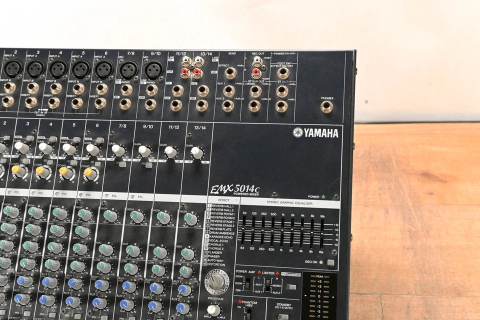 Yamaha EMX5014C 14-Channel 500W Powered Mixer CG01TH8 - Image 2 of 4