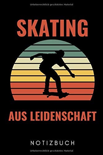 Skating Aus Leidenschaft: A5 Wochenplaner FüR Skateboarder-image