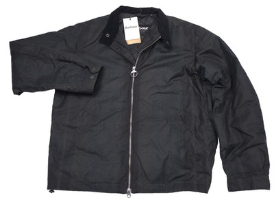 $475 Barbour Dundee Tartan Harrington Check Waxed Cotton Jacket Mens Size 2XL